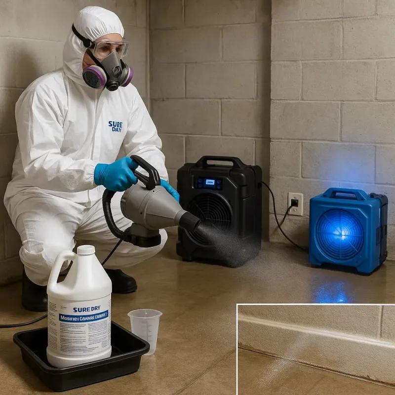Sanitization and Odor Removal process in Mount Vernon, ME