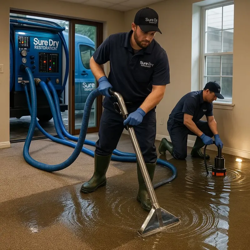 Water Extraction and Removal process in Mount Vernon, ME